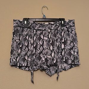 Snake Print Dress up Shorts
